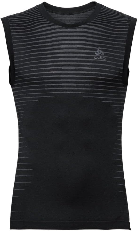 Odlo Herren Performance Light_188162 Funktionsunterwäsche Tanktop (1er Pack), Schwarz