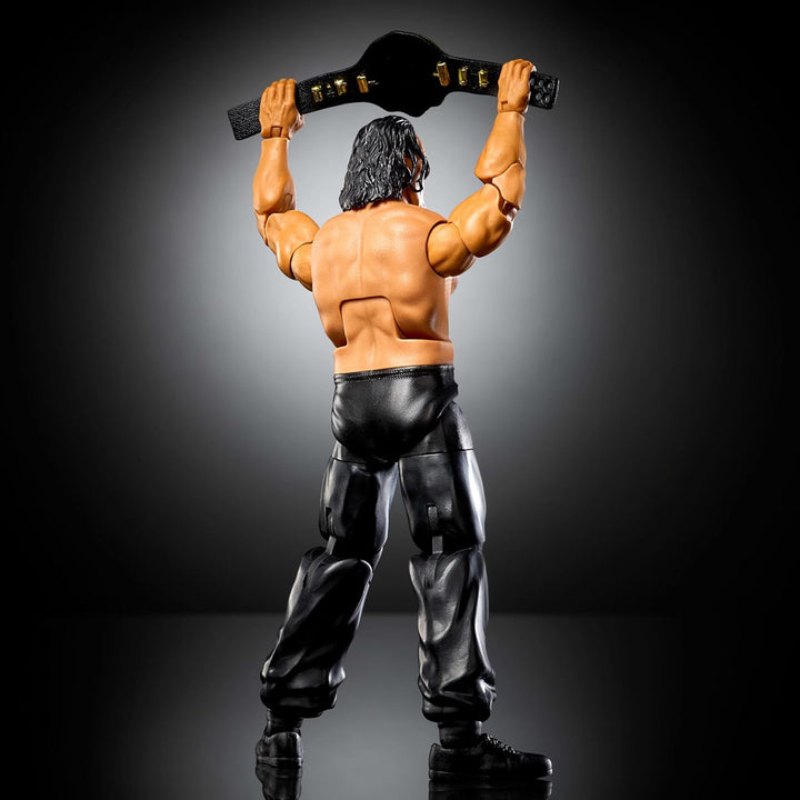 Mattel WWE Elite Actionfigur & Zubehör, Serie #123 Set, 15,2 cm grosses Sammlerstück Great Khali mit