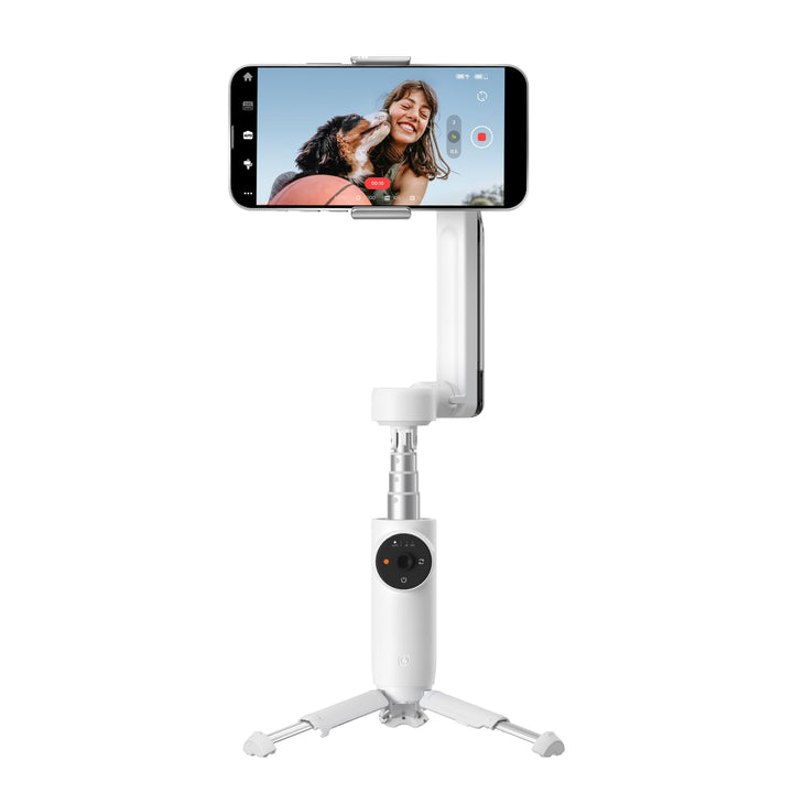 Insta360 Flow - KI-gestützter Smartphone-Gimbal Smartphone-Gimbal m. Auto-Tracking, 3-Achsen-Stabili