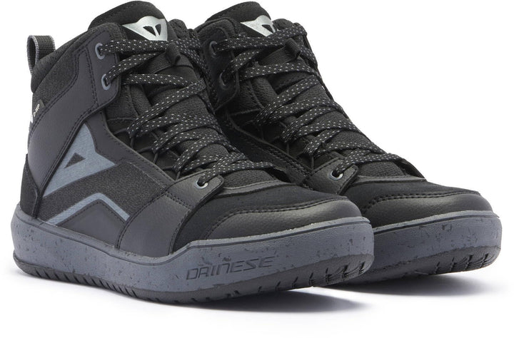 Dainese Damen Suburb D-wp Shoes Wmn wasserdichte Motorradschuhe, 37 EU Schwarz Eisengrau Metall