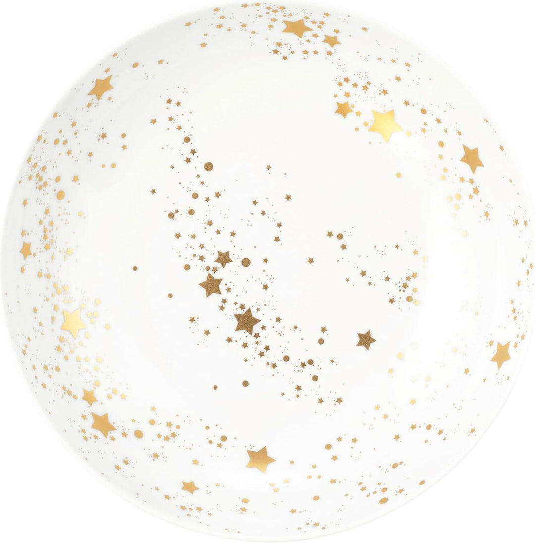 Seltmann Weiden [DL] Liberty Suppenteller rund 21 cm rund Golden Stars [RAB] [SP] UVP: 28,70"