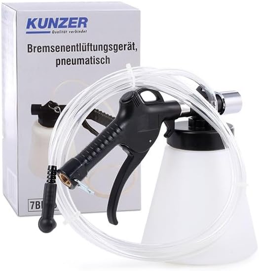 KUNZER 7BEG01 pneumatisches Bremsenentlüftungsgerät 6-8 bar - Für Trommel- und Scheibenbremsen und K