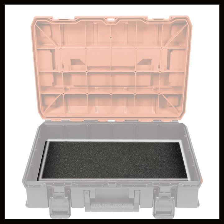 Original Einhell E-Case S-F Systemkoffer (max. 25 kg, universelle Aufbewahrung und Transport von Zub