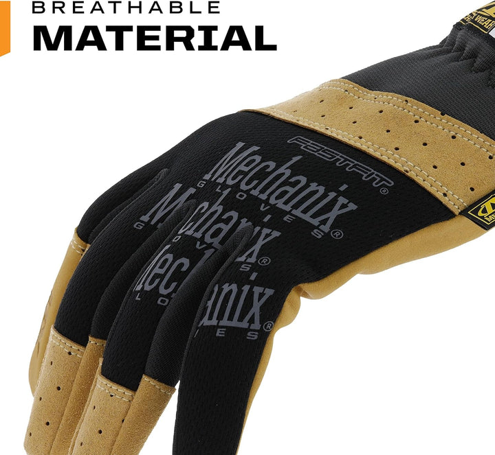 Mechanix Wear Material4X® FastFit® Handschuhe (Small, Braun/Schwarz) S Single, S Single
