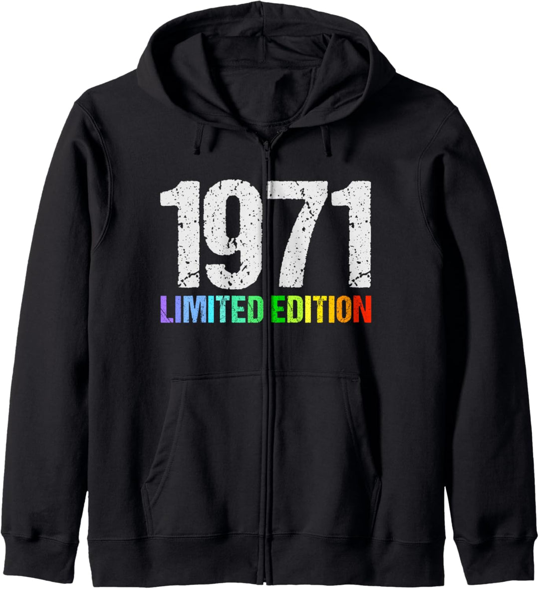 53. Geburtstag Mann Frau 53 Jahre 1971 Deko Lustig Geschenk Kapuzenjacke