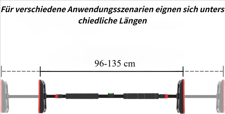 KAIDIDA Verstellbare Klimmzugstange für Türrahmen, Klimmzugstange für Türrahmen, Klimmzugstange mit