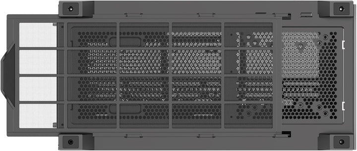 Xilence X818.ARGB XILENT Gleam Gaming PC Gehäuse, 4X 140mm ARGB Lüfter, ATX Midi Tower Case, Aquariu