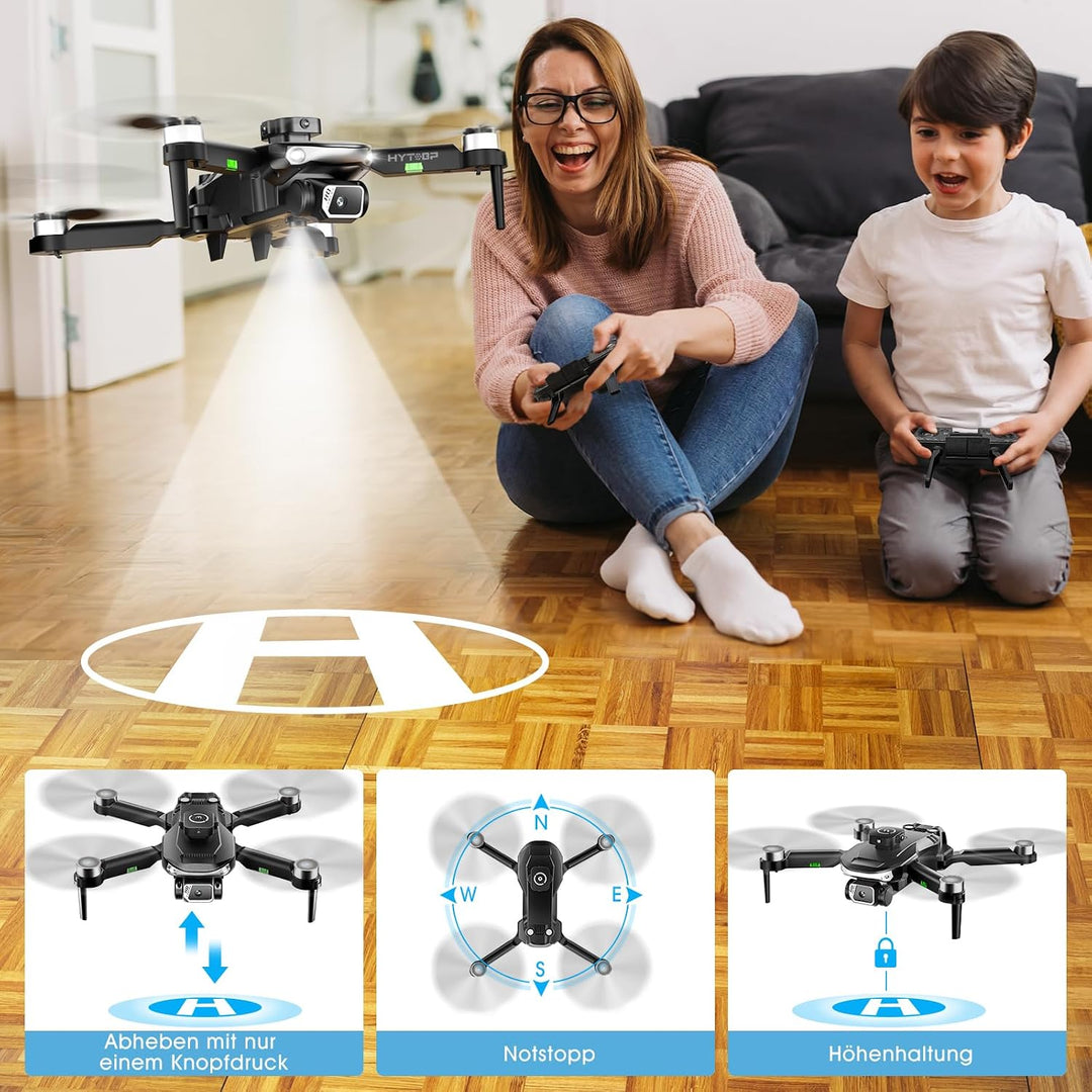 S165 Drohne mit Kamera 1080P für Erwachsene &amp; Anfänger,45 Minuten Flugzeit (3 Akkus), 5G WiFi Echtze
