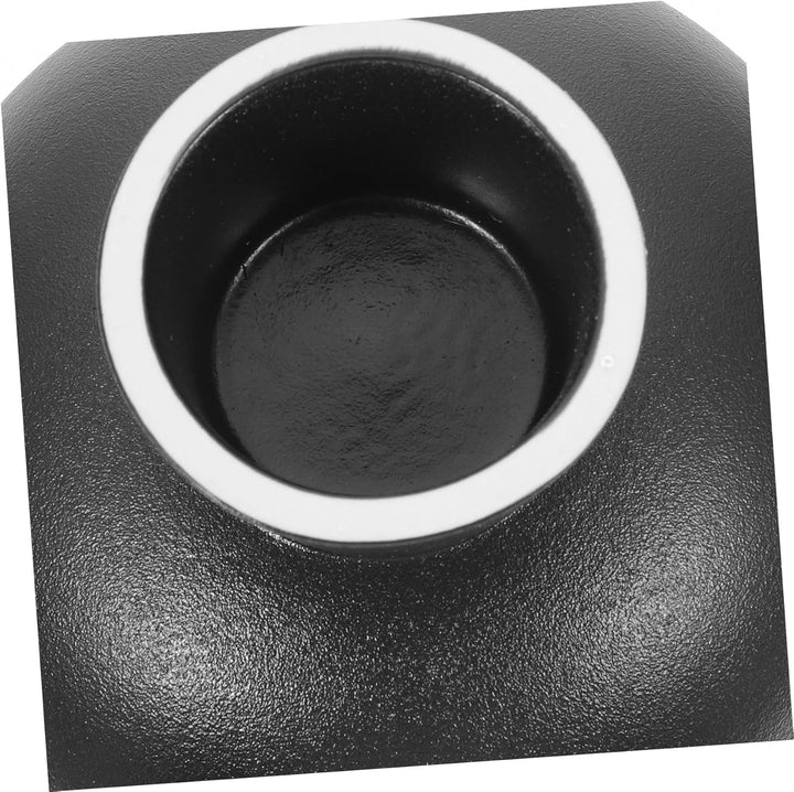 Garneck Dekoschale Mit Fuss Schwarz – Runde Keramik Obstschale Für Tischdekoration - Serviertablett