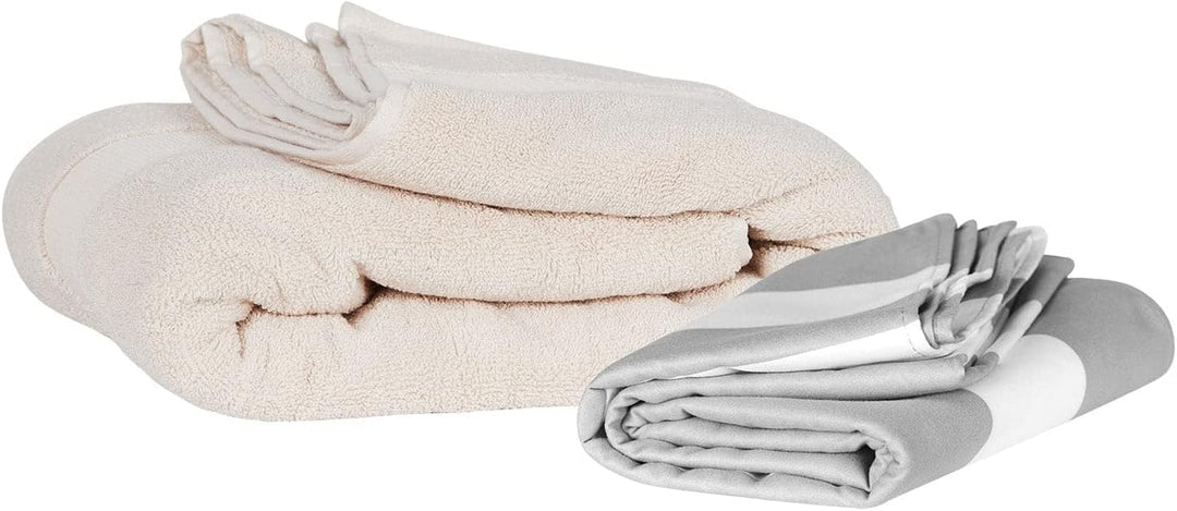Dock &amp; Bay Strandhandtuch - Schnell trocknende Mikrofaser, ohne Sand - Kompakt, Leicht - 100% recyce