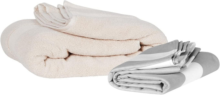 Dock &amp; Bay Strandhandtuch - Schnell trocknende Mikrofaser, ohne Sand - Kompakt, Leicht - 100% recyce