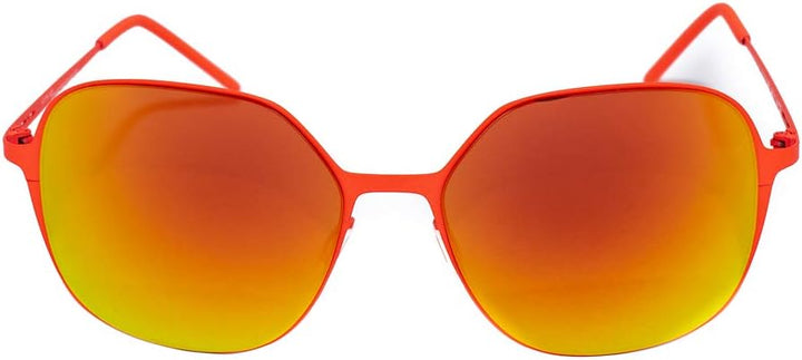 Italia Independent Damen 0202-055-000 Sonnenbrille, Rot (Rojo), 56.0