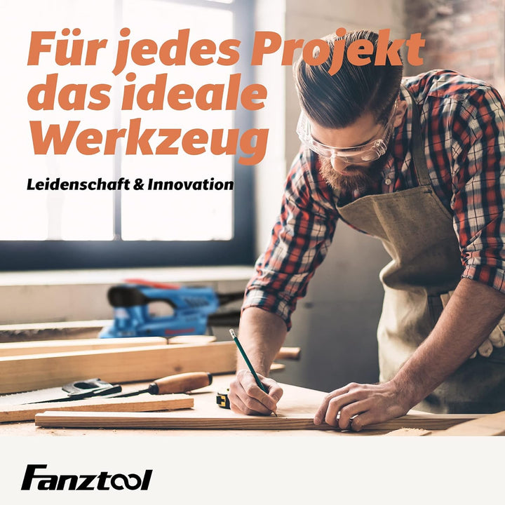 FANZTOOL Premium Diamant Schleiftopf Abrasiv 125 mm x 22,2 mm Schleifteller für abrasive Baustoffe,
