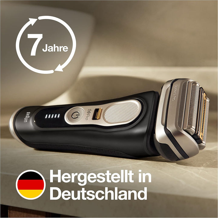 Braun Series 9 Pro Premium Rasierer Herren mit 4+1 Scherkopf, Elektrorasierer mit ProLift Trimmer, 5