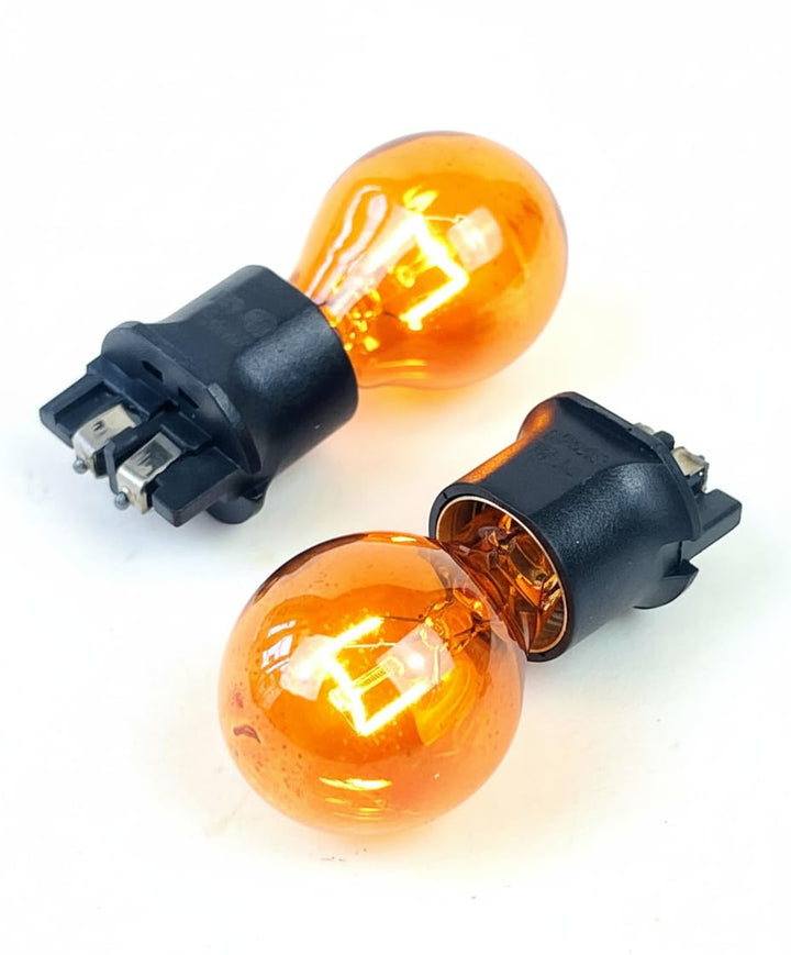 2x Stück PW24W Amber (Orang) 12V WP3.3x14.5/3 24W Glühlampe Halogen Auto Lampe