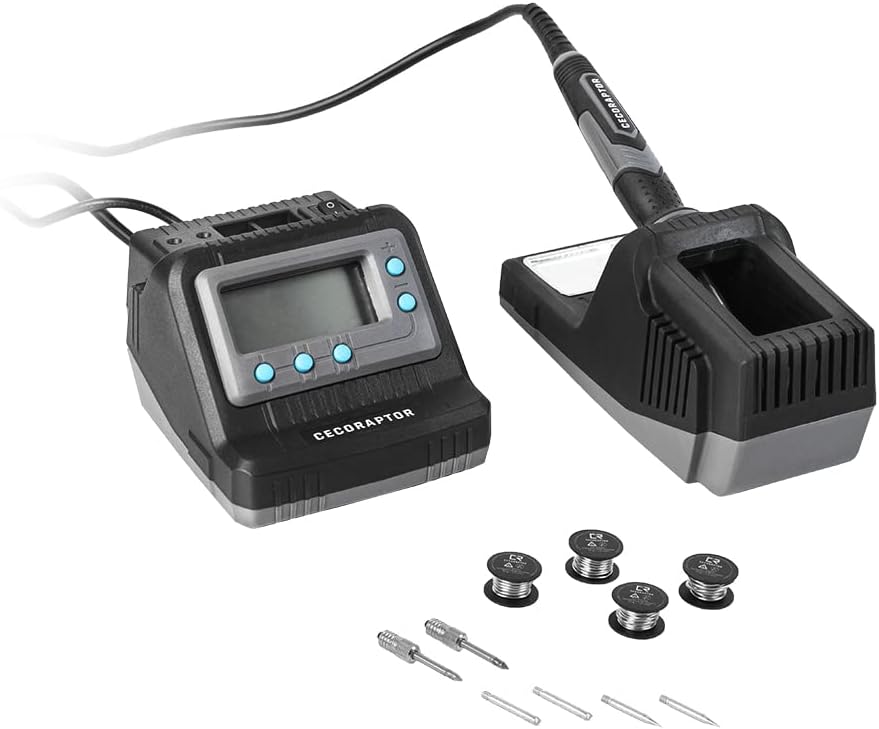 Cecotec Lötstation CecoRaptor Perfect SolderStation 600 Advance. 230 V 50 Hz, Leistung 60 W, einstel