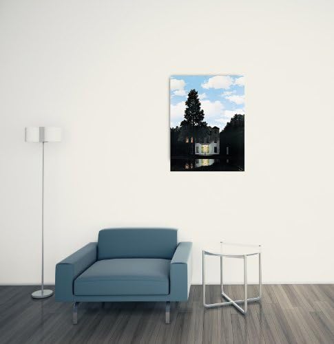 Artopweb TW18417 Magritte - L'Empire des Lumières Dekorative Paneele, Multifarbiert, 64x83 Cm 64x83