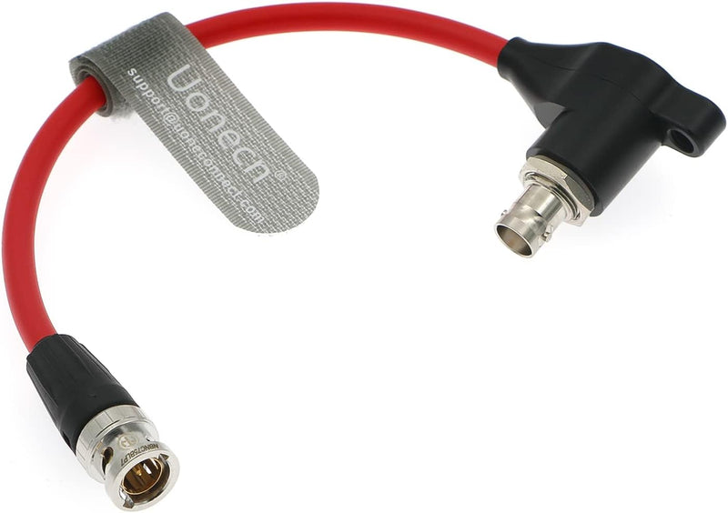 Uonecn SDI-Protector SDI BNC Kabel Stecker auf Rechtwinklig BNC Buchse Galvanic-Isolators Kable für