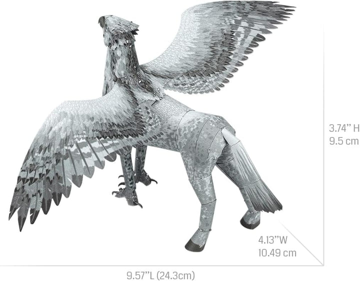 Fascinations MMS452 Metal Earth Metallbausätze - Harry Potter Seidenschnabel Buckbeak, lasergeschnit
