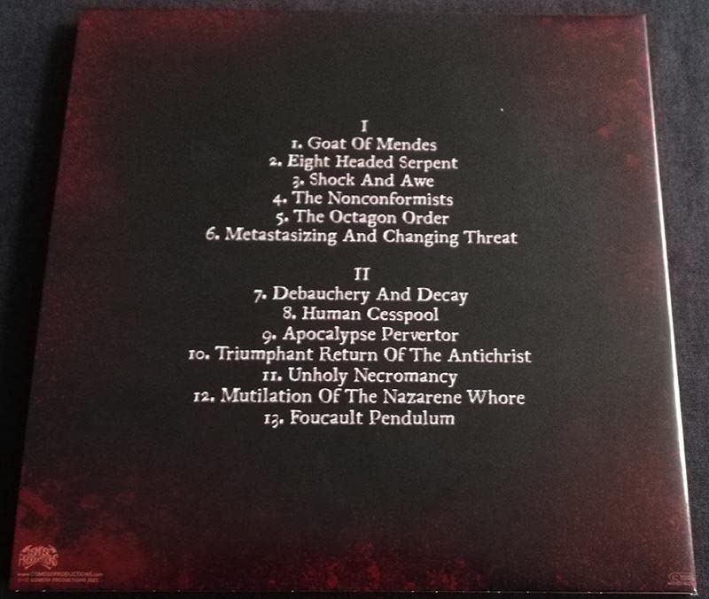 IMPALED NAZARENE - Eight Headed Serpent LP, Vinyl