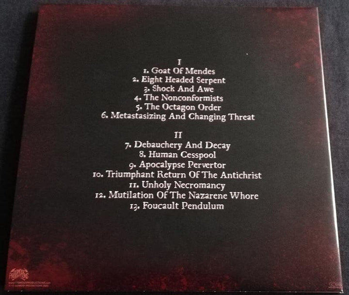 IMPALED NAZARENE - Eight Headed Serpent LP, Vinyl