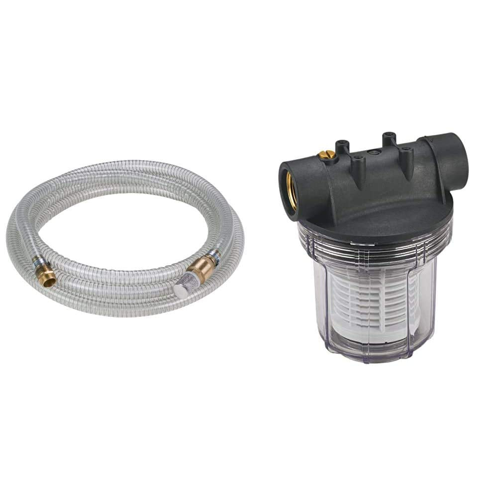 Original Einhell Saugschlauch 7 m Messing (Pumpen-Zubehör, 7 m Länge, Messinganschluss 42 mm 1 1/4 Z