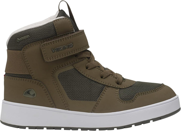 Viking Unisex Kinder Jack Mid Gtx WarmSchneestiefel 33 EU Khaki, 33 EU Khaki