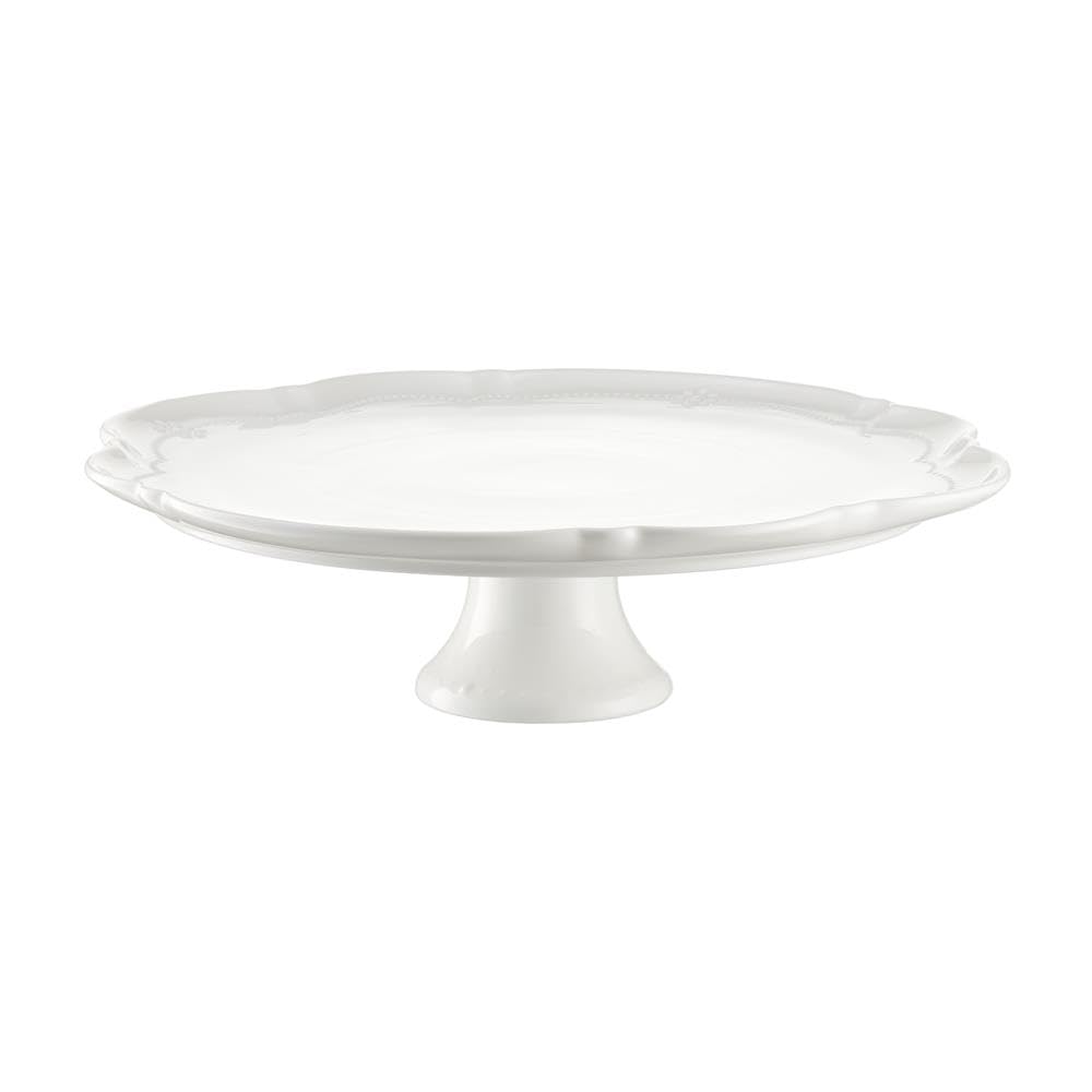 VILLA ITALIA Servierpatera Porzellan 28 cm - Elegantes Kuchenplatte Tiffany, Servierplatte für Torte