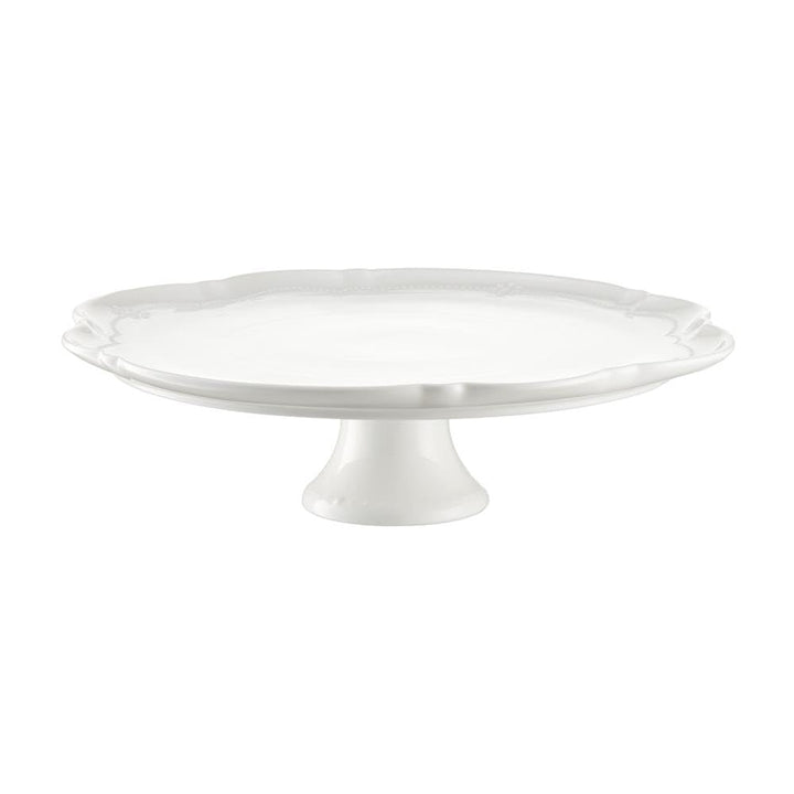 VILLA ITALIA Servierpatera Porzellan 28 cm - Elegantes Kuchenplatte Tiffany, Servierplatte für Torte