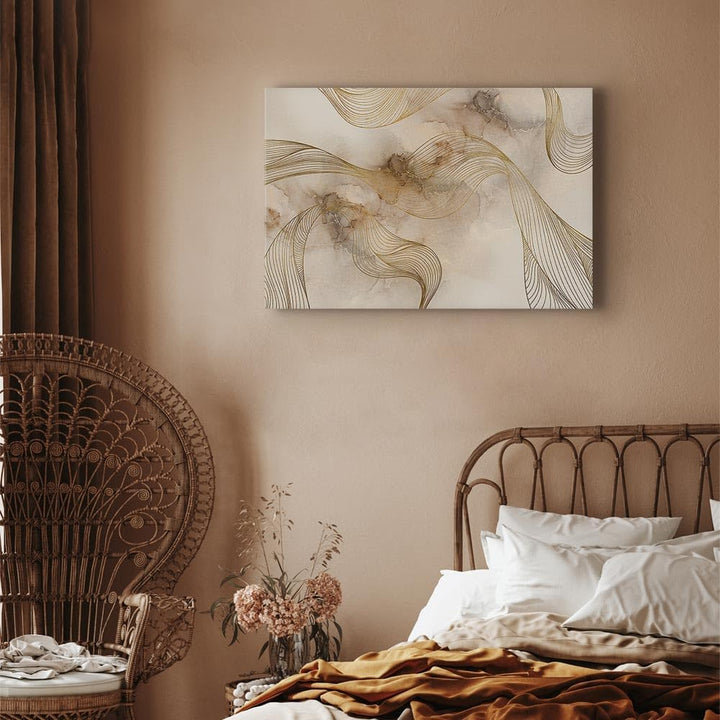 murando Akustikbild Abstrakt 120x80 cm Bilder Akustikschaum Hochleistungsschallabsorber Schallschutz