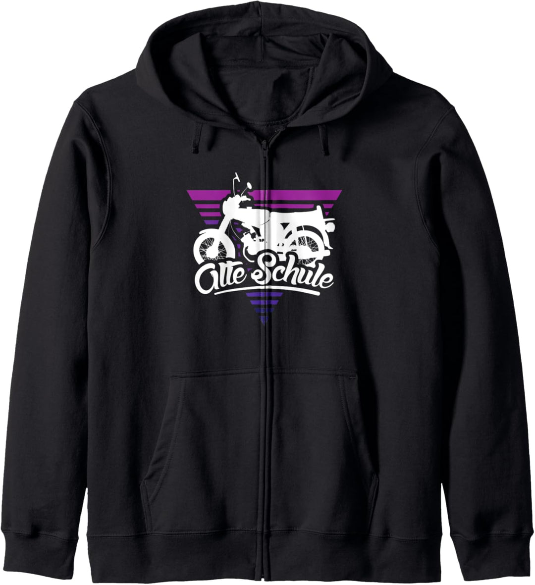 Alte Schule Simson S-51 Fanartikel Kapuzenjacke