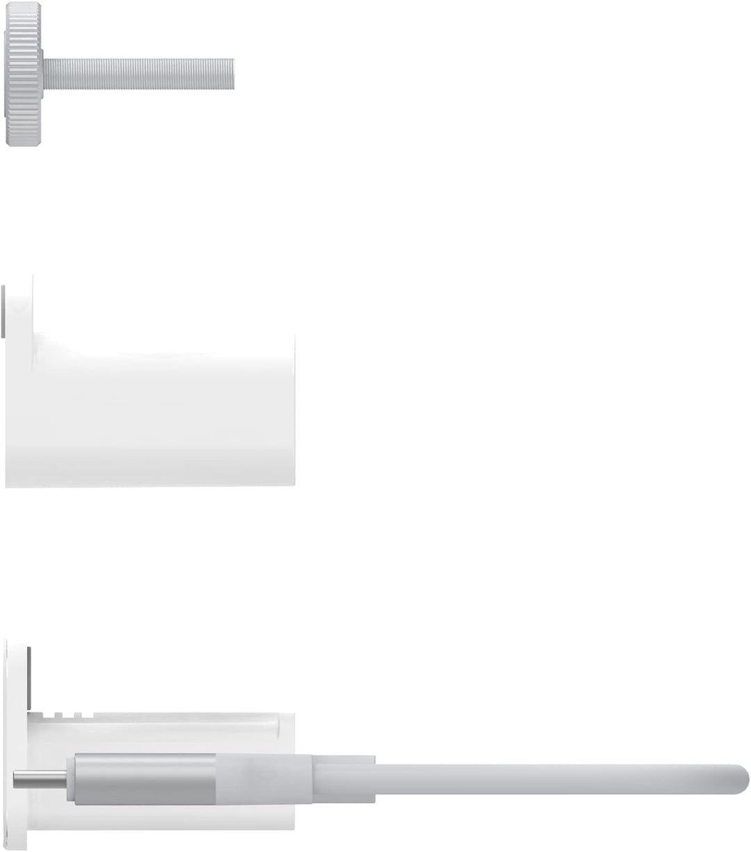 ADAM elements CASA Hub i7 7-in-1 | Apple iMac 24" (2021) | 7 farbige Frontblenden | AAPADHUBI7WH
