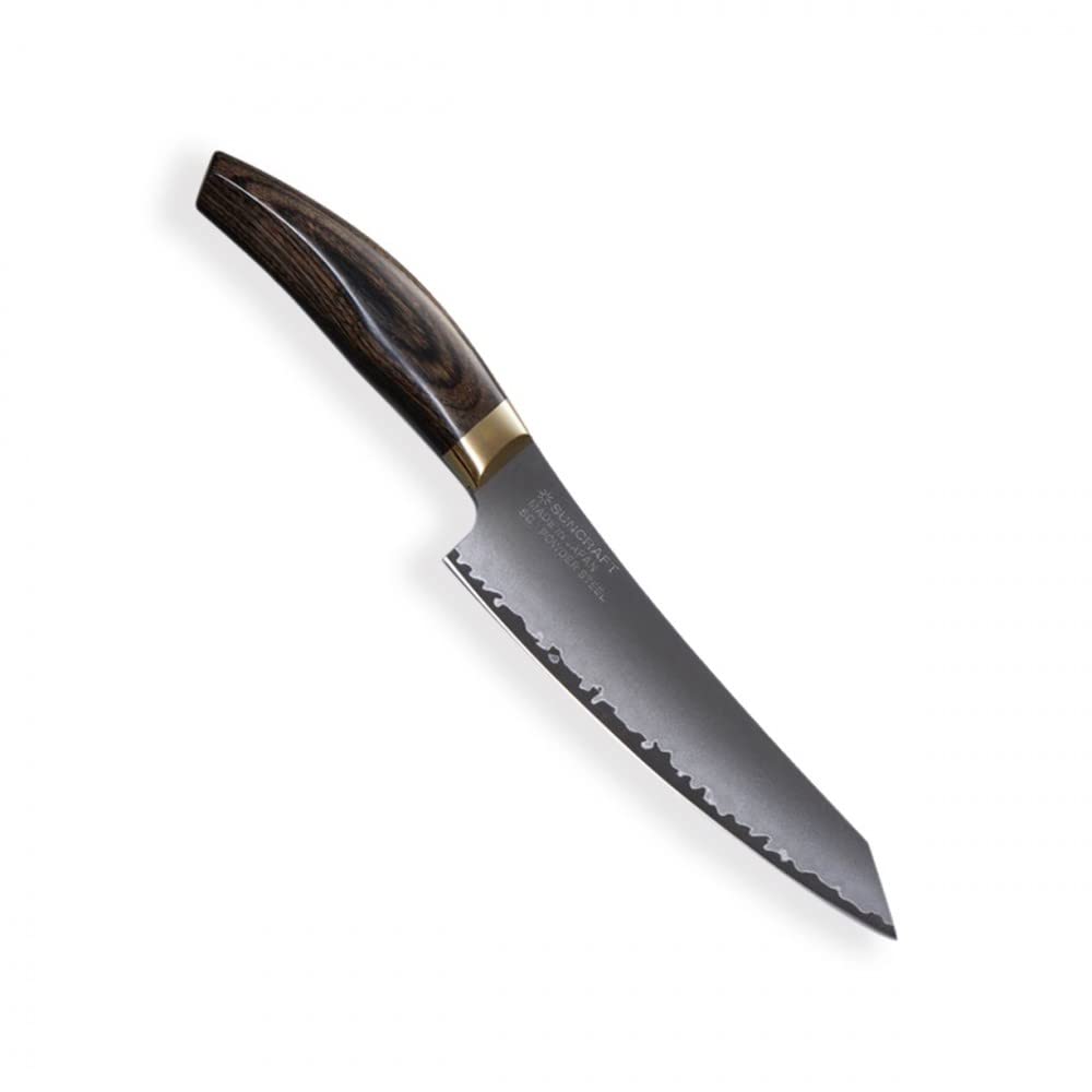 Suncraft SXLKSK-02 Elegancia Kiritsuke / Petty messer - Kern aus japanischem SG2-Pulverstahl zwische