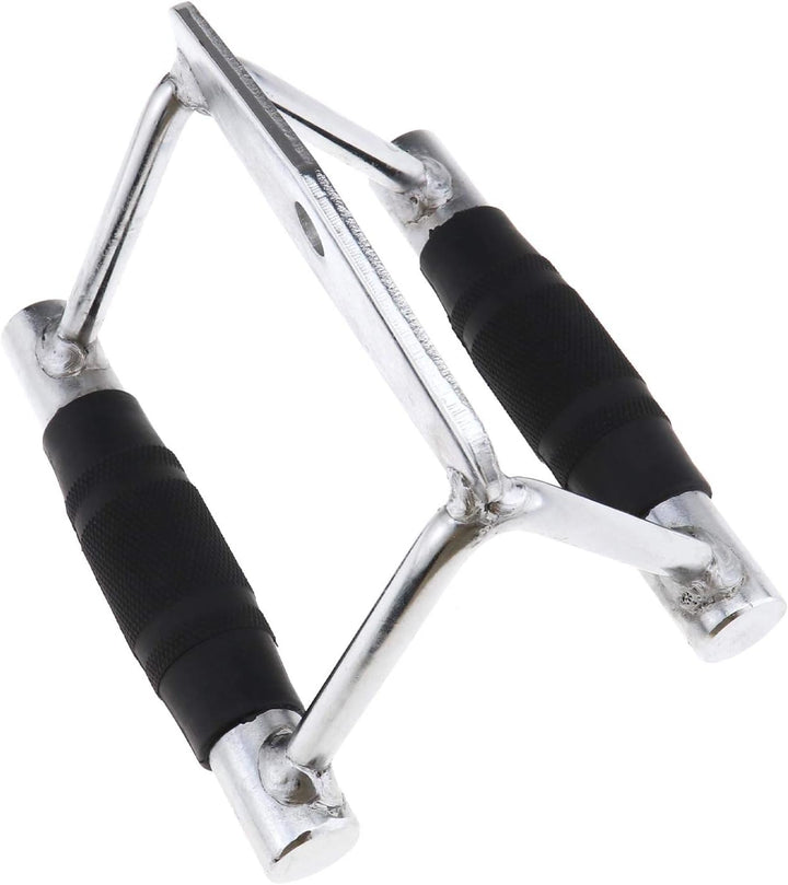 Zwilling V Sitzreihe Chinning Bar mit Gummigriffen Bodybuilding Gym Kabel Crossover Maschine Power C