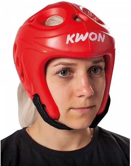 KWON Kopfschutz Shocklite, Versch. Farben Rot XL