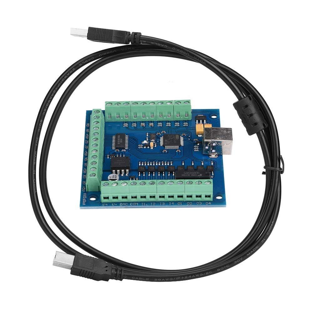 MACH3 Motion Card, 4 Achsen USB CNC Motion Controller Karte Breakout Board, 100 KHz, 100 KHz Motion