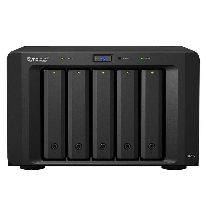 Synology 10000GB DX517 5 Bay Desktop-NAS-Erweiterungsgehäuse, Enclosure Enclosure Enclosure Single,