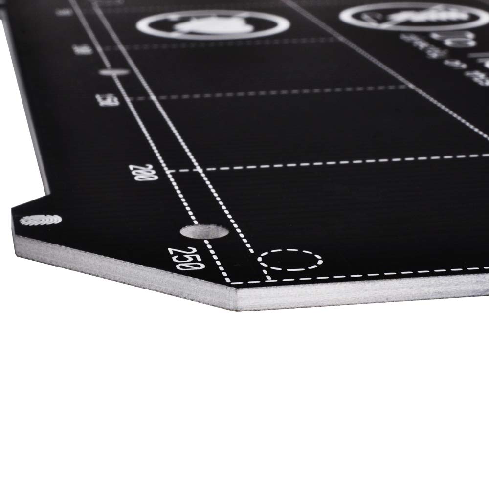 Y Carriage Magnetisches PCB Heizbett MK52 Heizbett 24 V Hotbed ohne Magnete für Prusa i3 MK3 MK3S 3D