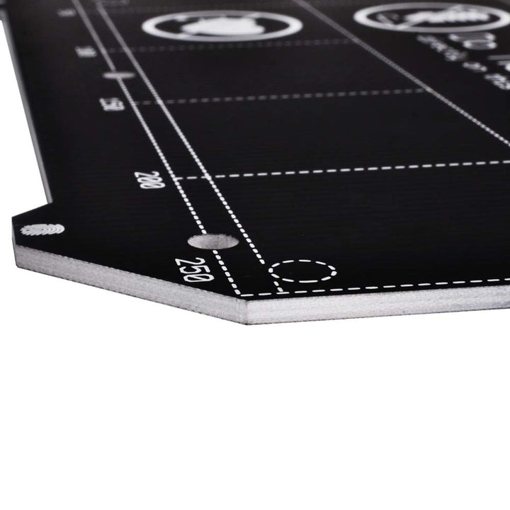 Y Carriage Magnetisches PCB Heizbett MK52 Heizbett 24 V Hotbed ohne Magnete für Prusa i3 MK3 MK3S 3D