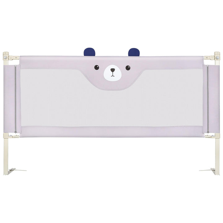 Supfine Bettgitter für Kinder, Bettgitter für Kinder, 150 cm, Bettschutzgitter, höhenverstellbar (70