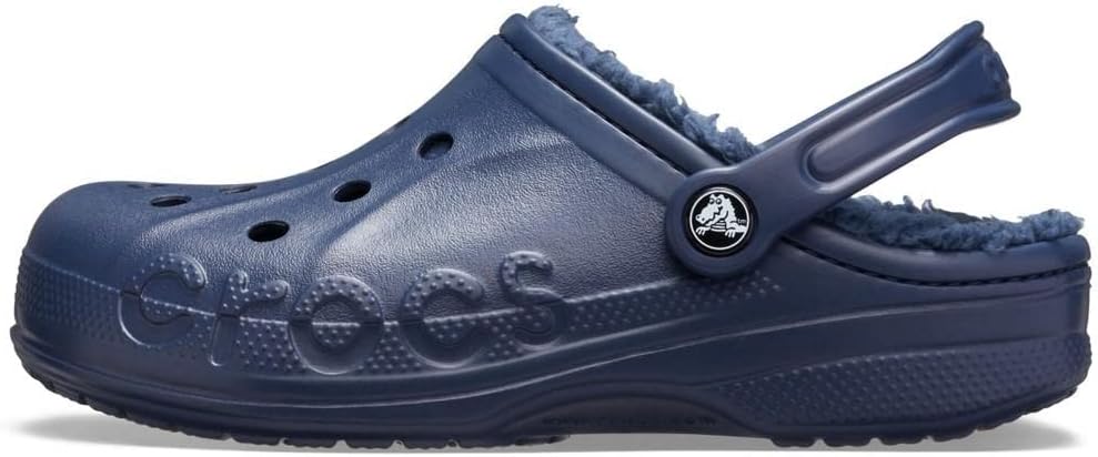 Crocs Unisex Baya Lined Clog 36/37 EU Navy, 36/37 EU Navy