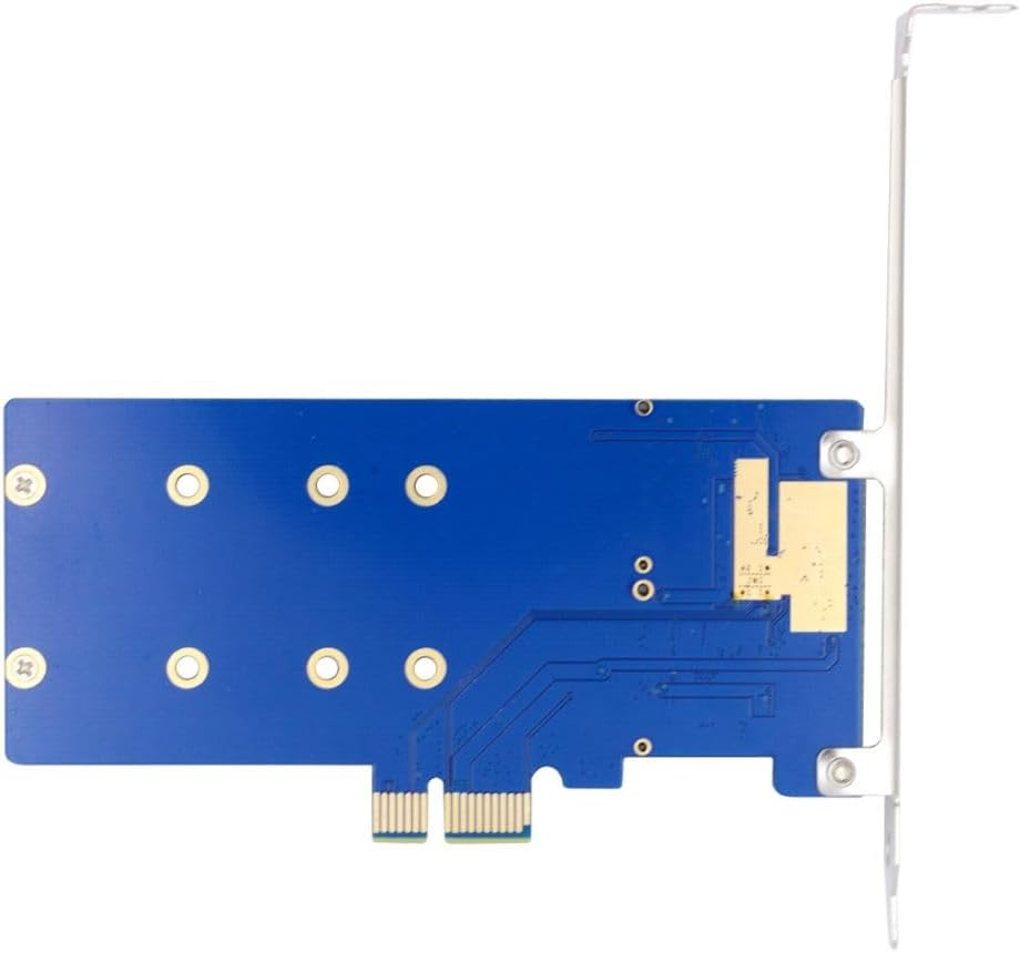chenyang SATA SSD auf PCI-E x1 Adapter,Dual SATA NGFF Key B+M SSD auf PCI-E x1 Motherboard Adapter J