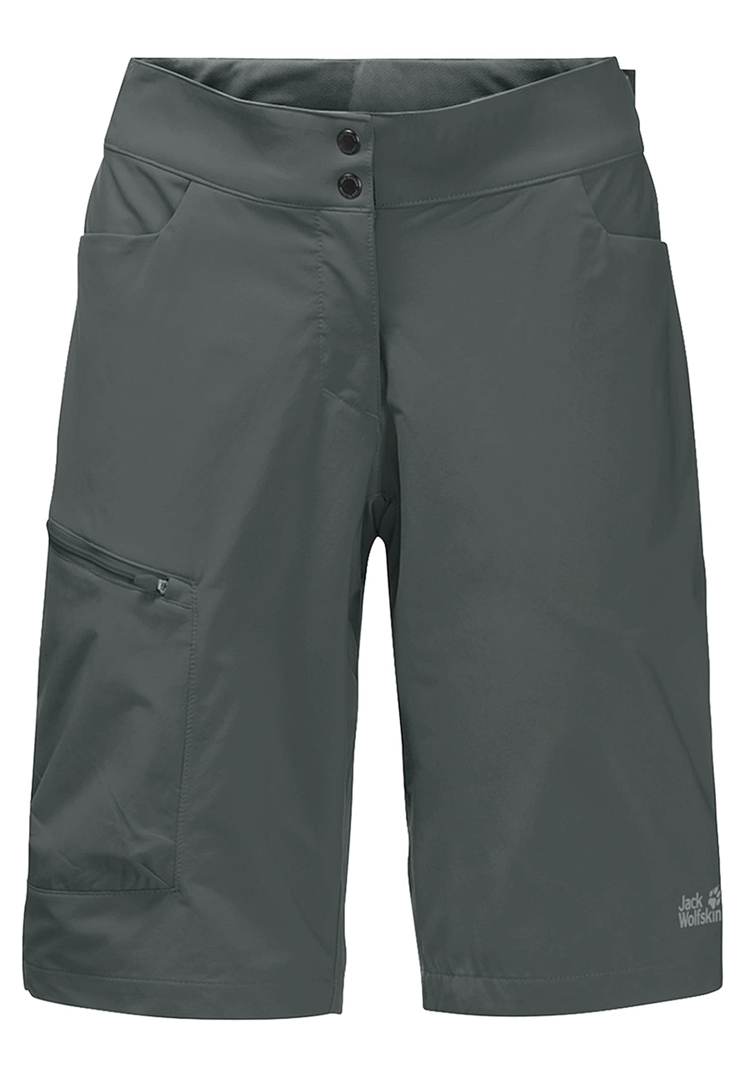 Jack Wolfskin Damen Tourer Shorts, Slate Green