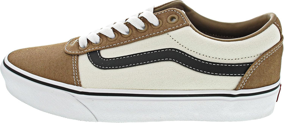 Vans Herren WardSneaker 40 EU Retro Canvas Light Brown, 40 EU Retro Canvas Light Brown