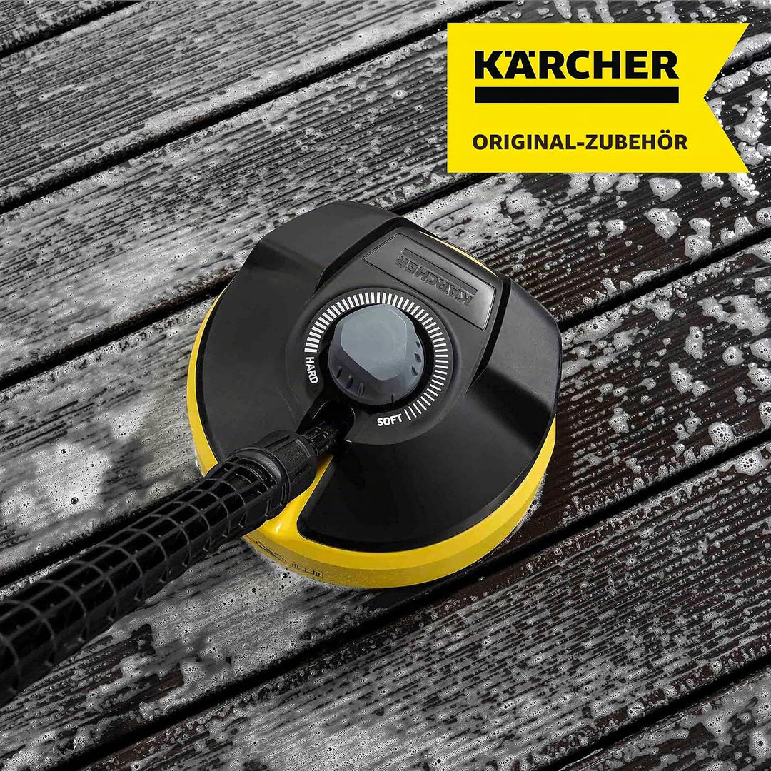 Kärcher Flächenreiniger T-Racer T 5 (Spritzwasserschutz, für grosse Flächen, zwei Flachstrahldüsen,