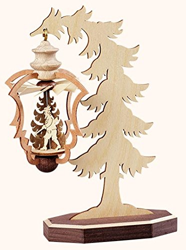 Rudolphs Schatzkiste Heizungspyramide Wald mit Baum 14 x 19 x 6cm (B x H x T) NEU Pyramide Tischpyra