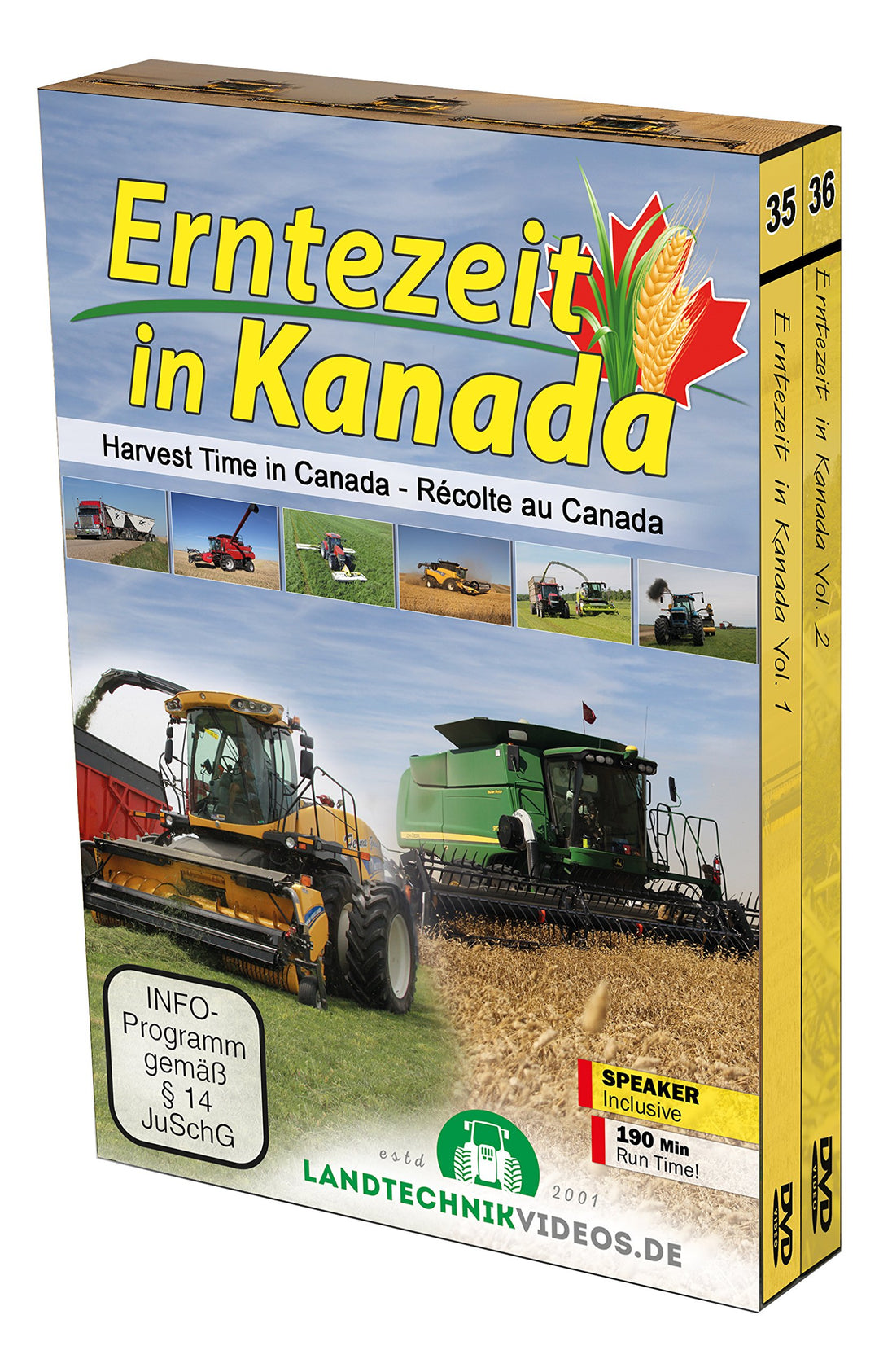 Erntezeit in Kanada [Doppel-DVD-Box], DVD