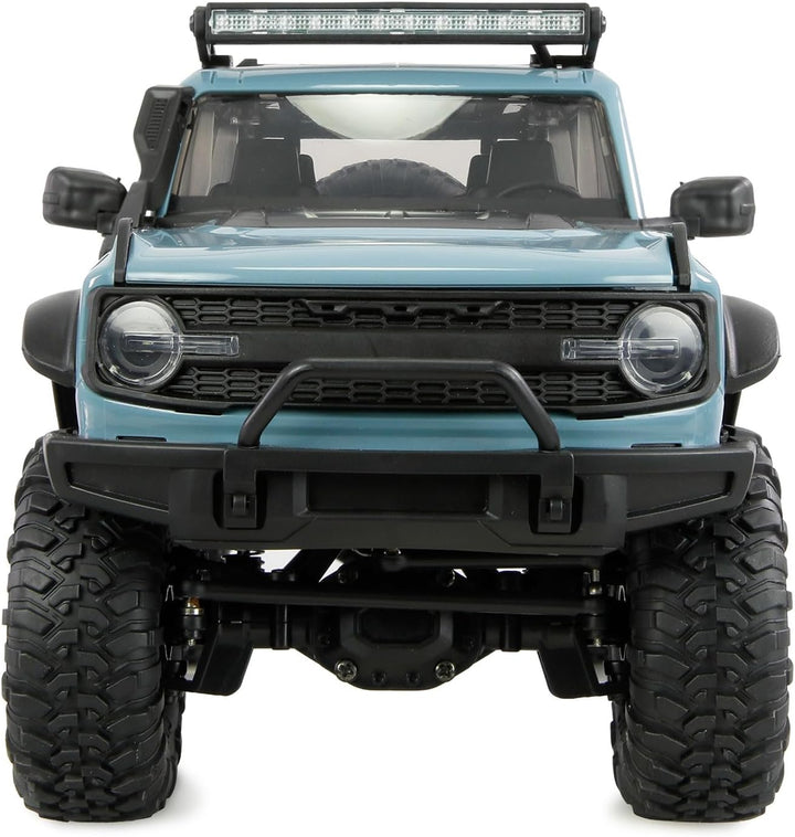Amewi AMXRock Mini-Caballo Scale Crawler 4WD 1:16 RTR blau inkl. Fernsteuerung, Akku, Ladekabel