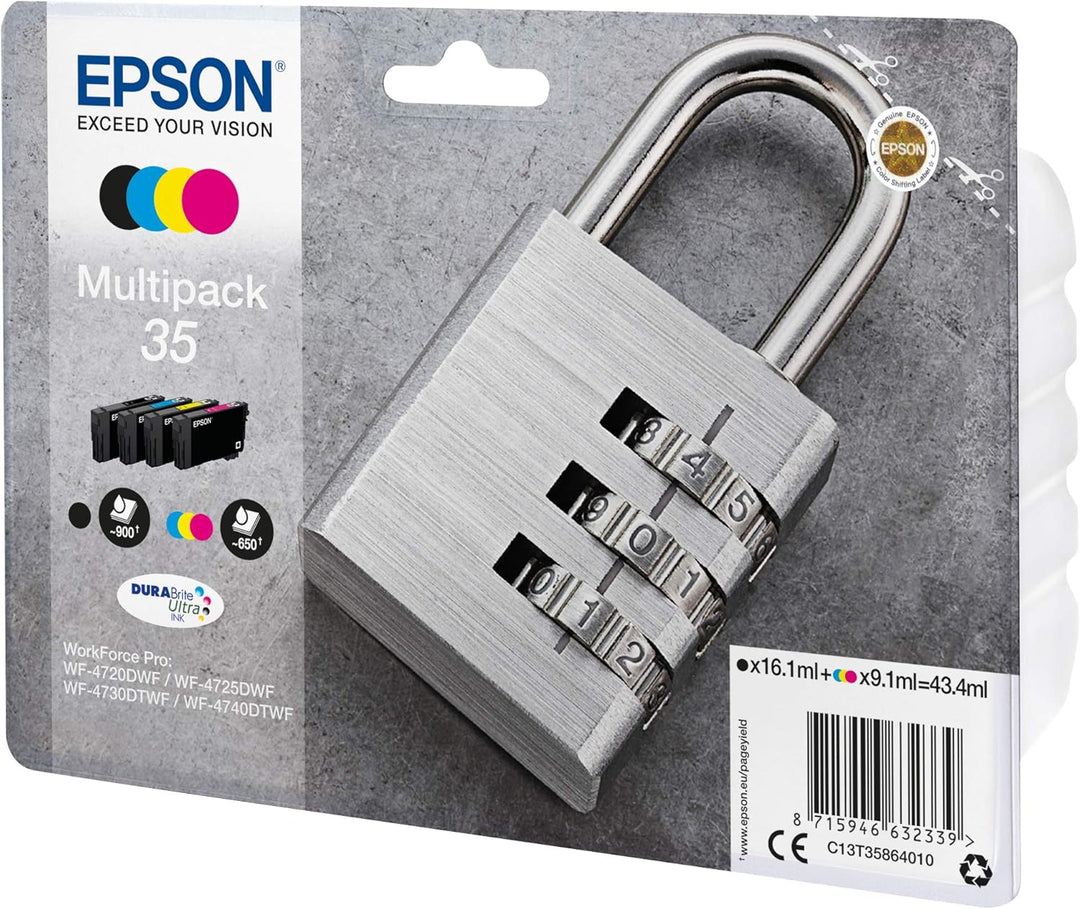 Epson Encre 35 N.C.J.M Multipack Flügel Schwarz L