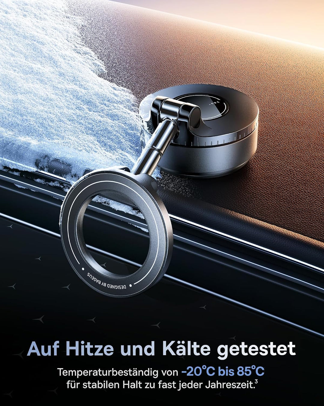 Baseus VC2 Flex Ultra Handyhalterung Auto Magnet, Elektronischem Vakuum